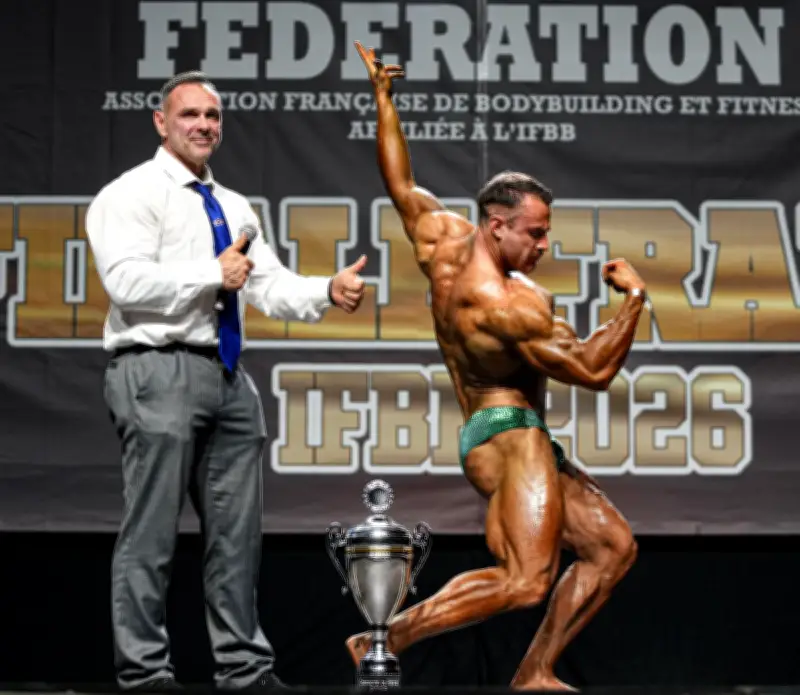Le Girondin Alexandre Plaire champion de France de body-building