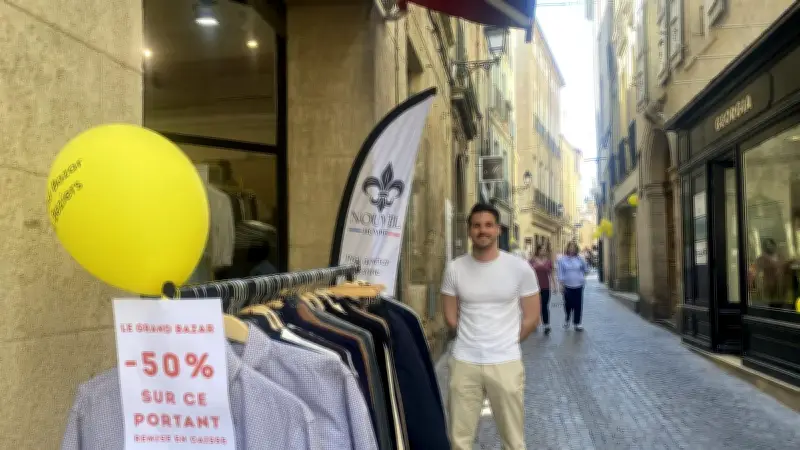 Le Grand Bazar de Béziers débute calmement avec des soldes alléchantes