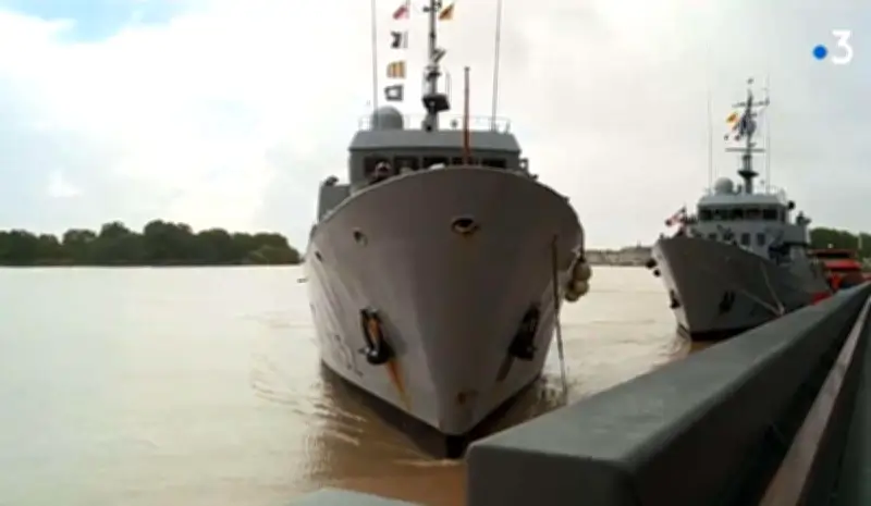 Le Guépard percute un ponton à Bordeaux en 2019