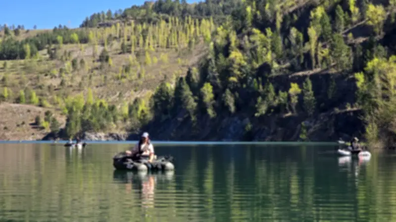 Le lac Bellière, vitrine d'une pêche moderne et écologique en Cévennes