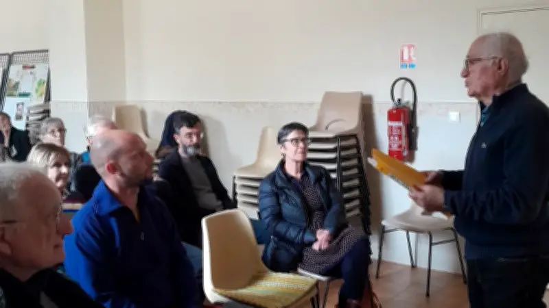 Le Plateau des Gras dévoilé lors d'une conférence à Courry