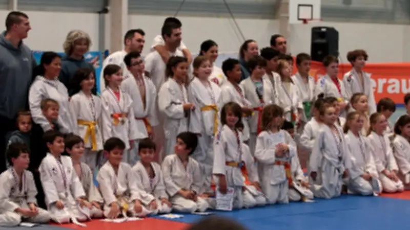 Le Printemps du judo des 4 Racines réunit les jeunes judokas à Ganges