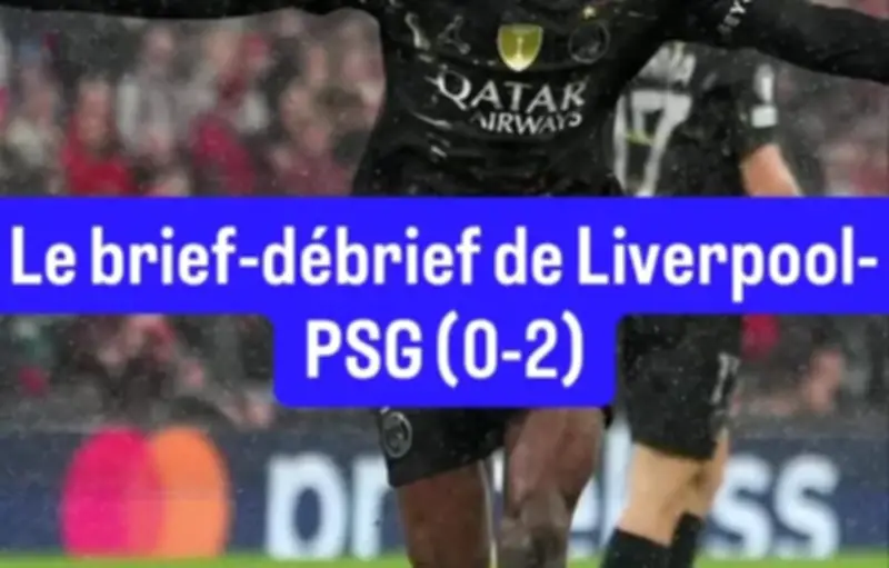 Le PSG domine Liverpool 2-0 et se qualifie pour les demi-finales de la Ligue des Champions