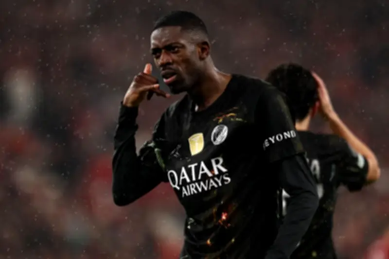 Le PSG en demi-finales grâce au doublé décisif d'Ousmane Dembélé contre Liverpool