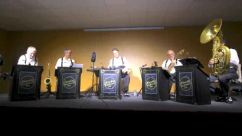 Le quintet suisse Moonship Washboard Five enchante la Bergerie
