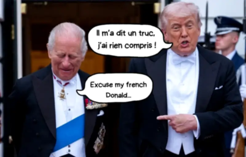 Le roi Charles III taquine Trump : « Sans nous, vous parleriez français »