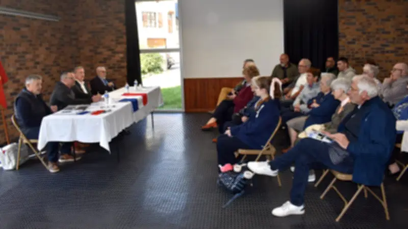 Le Souvenir français réunit ses adhérents à Saint-Chély-d'Apcher