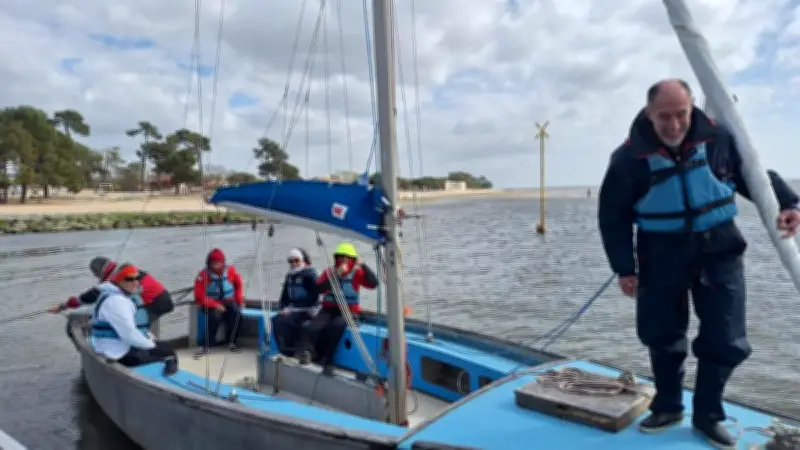 Le Sport Nautique d'Andernos inaugure son activité Handivoile pour l'inclusion