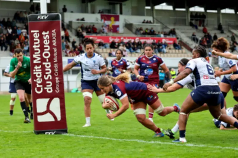 Le Stade Bordelais s'impose avec le bonus offensif face à Montpellier en Top 10 féminin