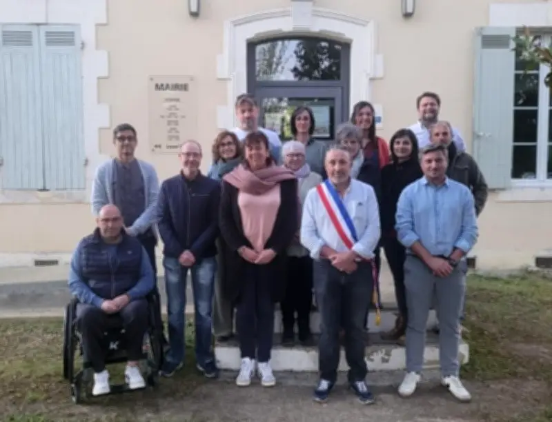 Le Vignau réélit Patrick Dauga maire lors de l'installation du nouveau Conseil municipal