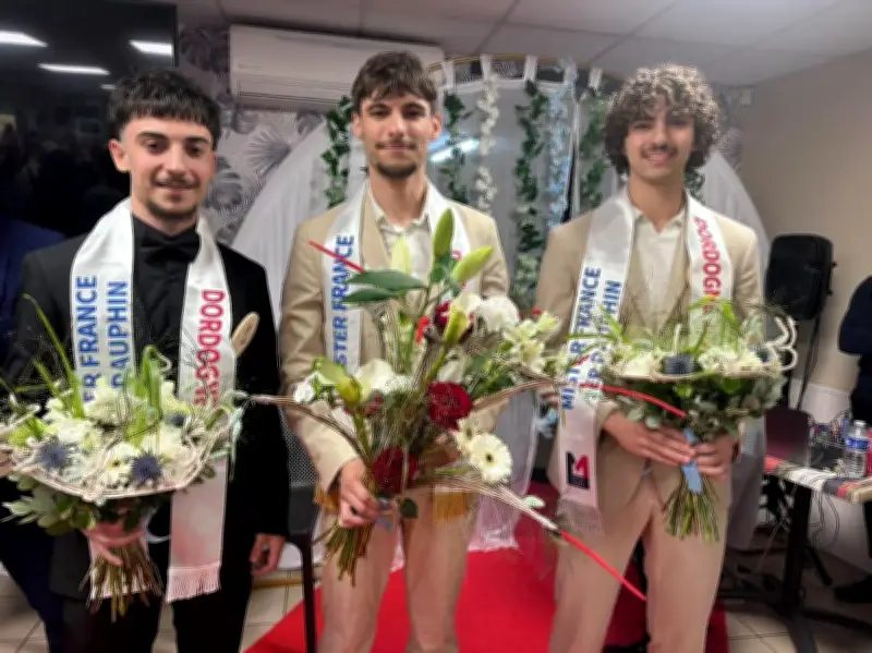 Élection Mister France Dordogne 2025 : la soirée de succession à Chancelade