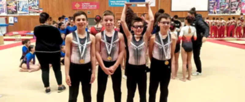L'Envol alésien brille aux finales régionales de gymnastique en Occitanie