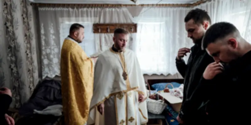 Les aumôniers militaires, témoins directs de la foi et de l'horreur sur le front ukrainien