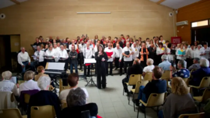 Les chorales du Pont du Gard unissent leurs voix lors d'une soirée intercommunale