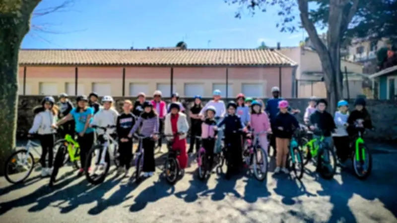 Les écoliers du Pouget maîtrisent le vélo en autonomie grâce à une formation intensive