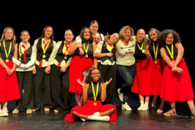 Les danseuses du collège Maurice-Genevoix de Toulon championnes du Var en UNSS