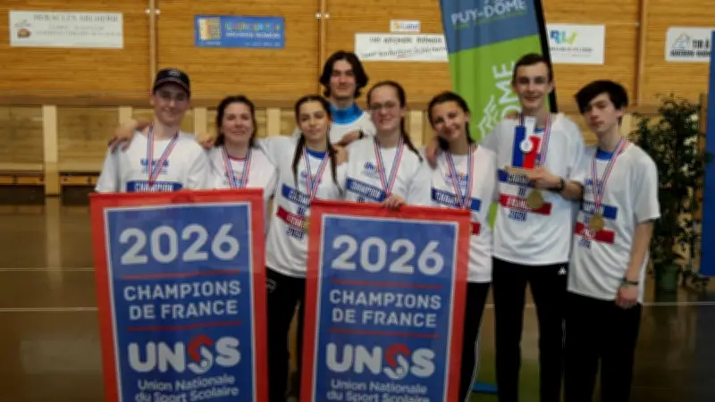 Les Flèches Saint-Affricaines brillent aux championnats de France UNSS avec trois titres