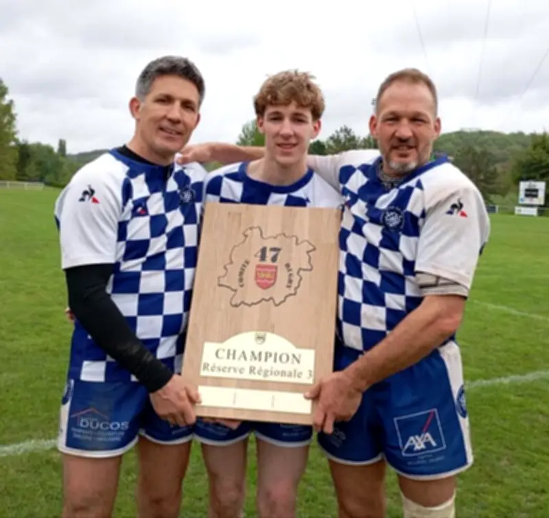 Les frères Daste et Thibault remportent le bouclier en Régionale 3 avec le RC du Mézinais