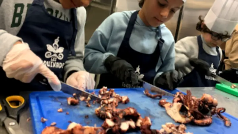 Les élèves du Grau-du-Roi cuisinent la mer avec des chefs locaux