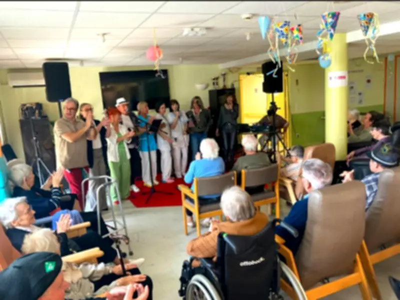 Les Papillon Volent illuminent l'Ehpad Capuran avec un cabaret solidaire