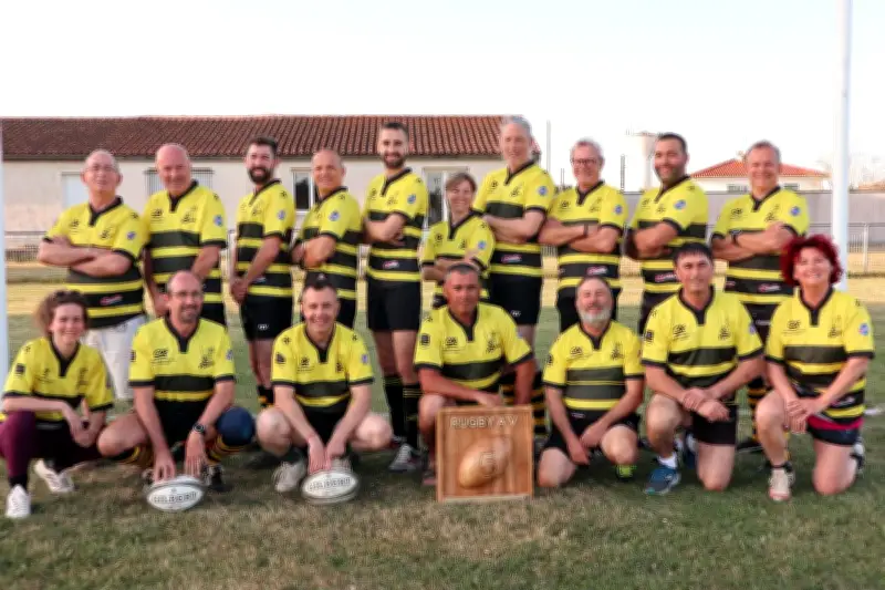 Les Pibalours de Saujon champions régionaux de rugby à 5 seniors