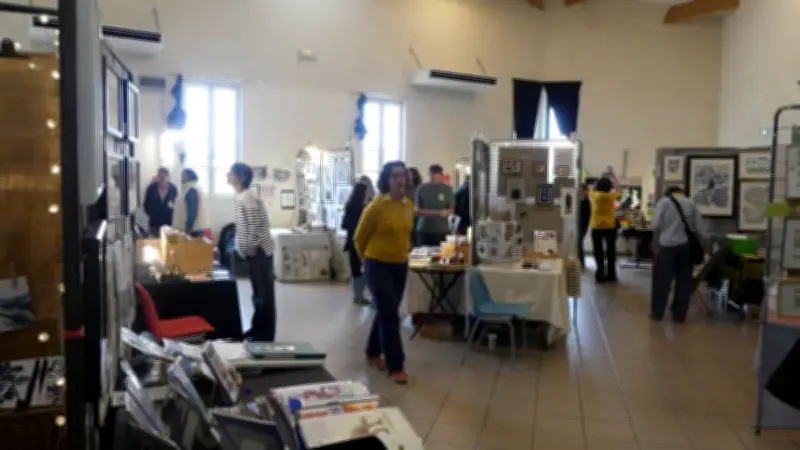 Les Puces de l'illustration : une vingtaine d'artistes exposent à Massillargues-Attuech