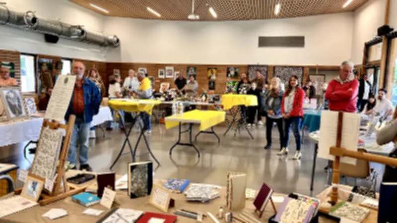 Les talents artistiques de Garrigues-Sainte-Eulalie célébrés au foyer communal