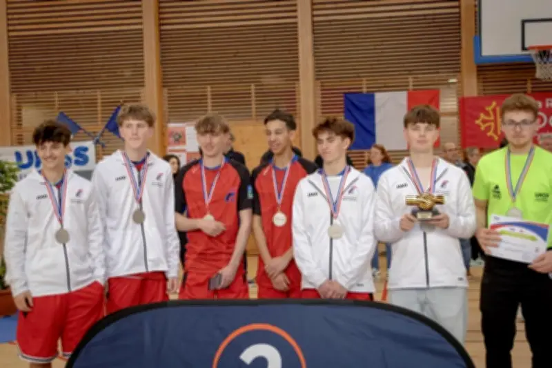 Les Tigres de Foulayronnes vice-champions de France de basket 3X3 UNSS