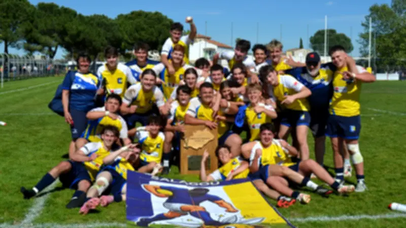 Les U19 du RCO Salagou champions de l'Hérault après une victoire en finale