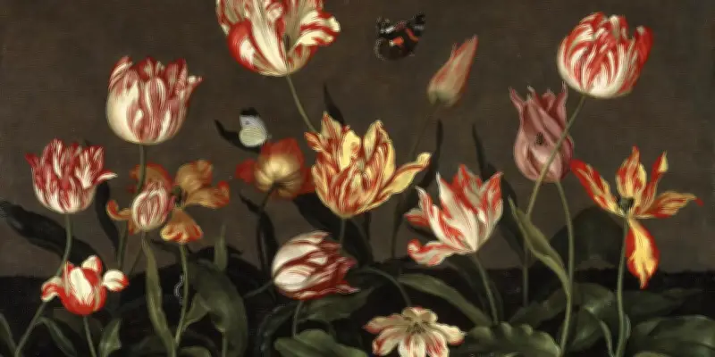 Les virus, artisans secrets de la beauté marbrée des tulipes