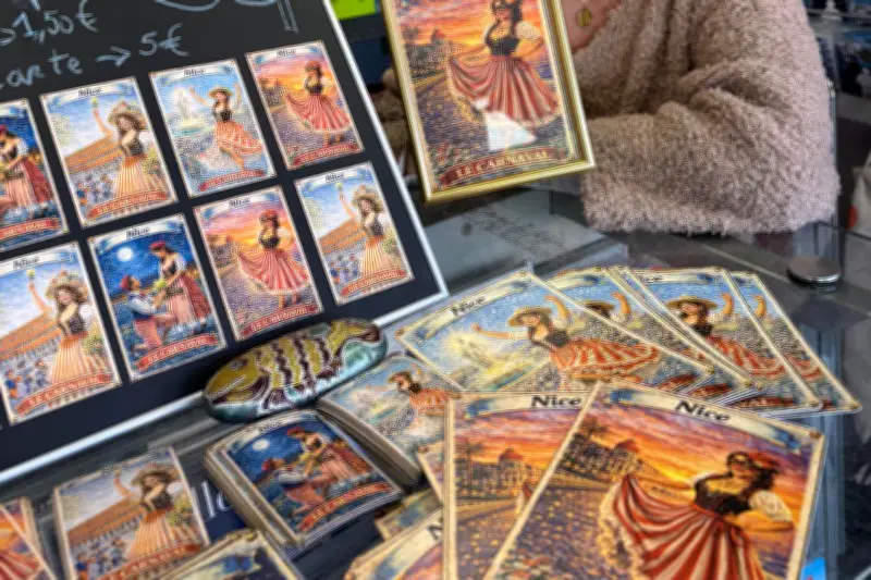 L'IA redonne vie au carnaval de Nice sur des cartes postales rétro