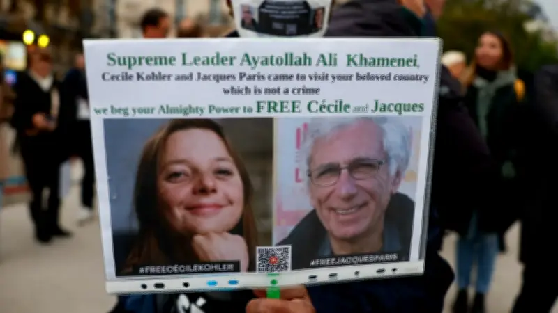 Libération de Cécile Kohler et Jacques Paris : les enseignants français libérés après quatre ans en Iran