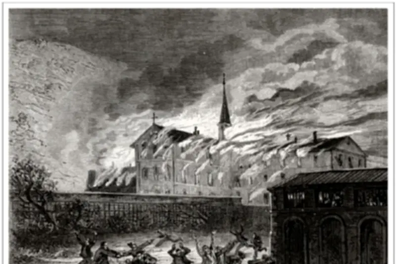 L'incendie tragique de l'hospice Saint-Pons à Nice en 1875 et ses conséquences