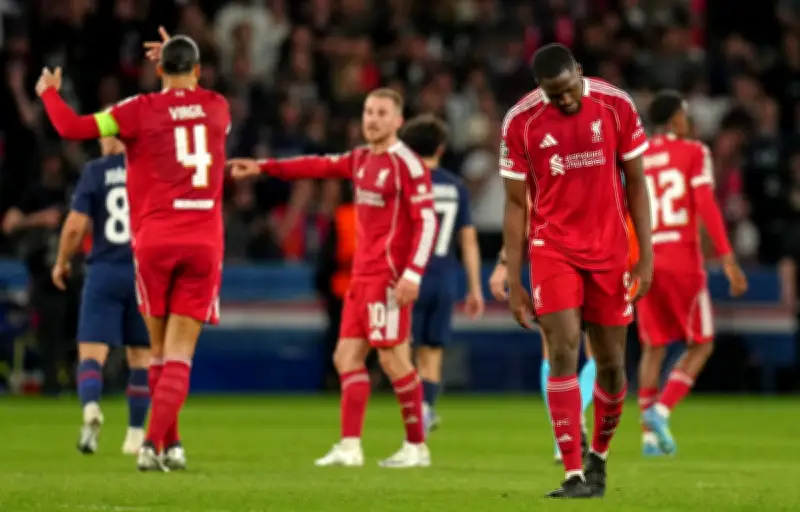 Liverpool humilié par le PSG : une prestation catastrophique en Ligue des champions