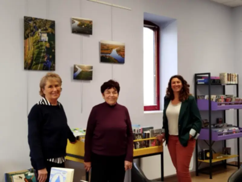 Élodie Lafitte expose ses photos aériennes à la médiathèque jusqu'à fin juin