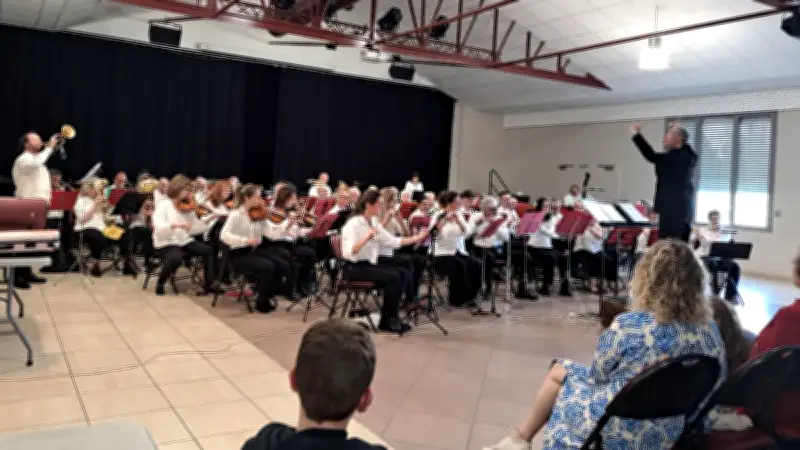 L'Orchestral Harmonie triomphe à Saint-Privat-des-Vieux avec un concert magistral