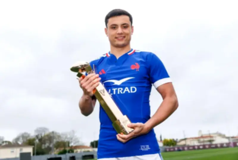 Louis Bielle-Biarrey, élu meilleur joueur du Tournoi des Six-Nations pour la deuxième fois