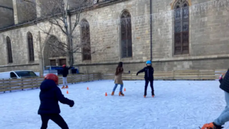 Lozère : patinoire, décos en vannerie et jeux de société pour Noël