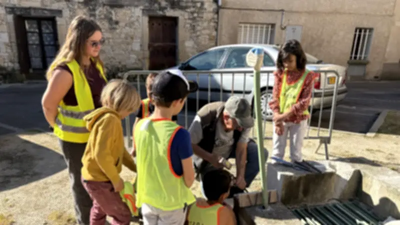Lunel-Viel : Des enfants restaurent un puits pour découvrir le patrimoine local