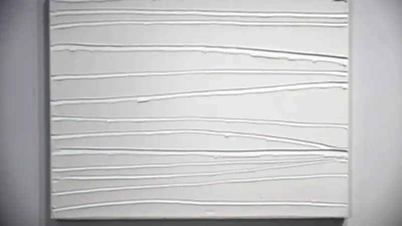 L'unique toile blanche de Pierre Soulages sauvée de la destruction dévoilée à Montpellier