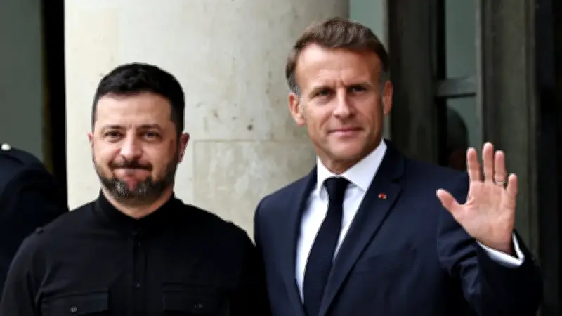 Macron reçoit Zelensky : nouvelles aides militaires et force multinationale