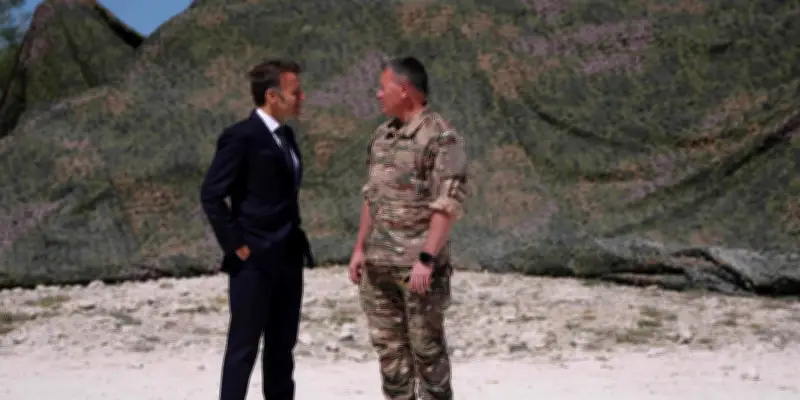 Macron salue l'exercice militaire Orion, signal fort des Européens