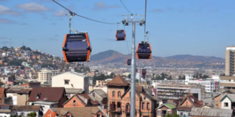 Madagascar : un téléphérique paralysé et une dette de 150 millions d'euros