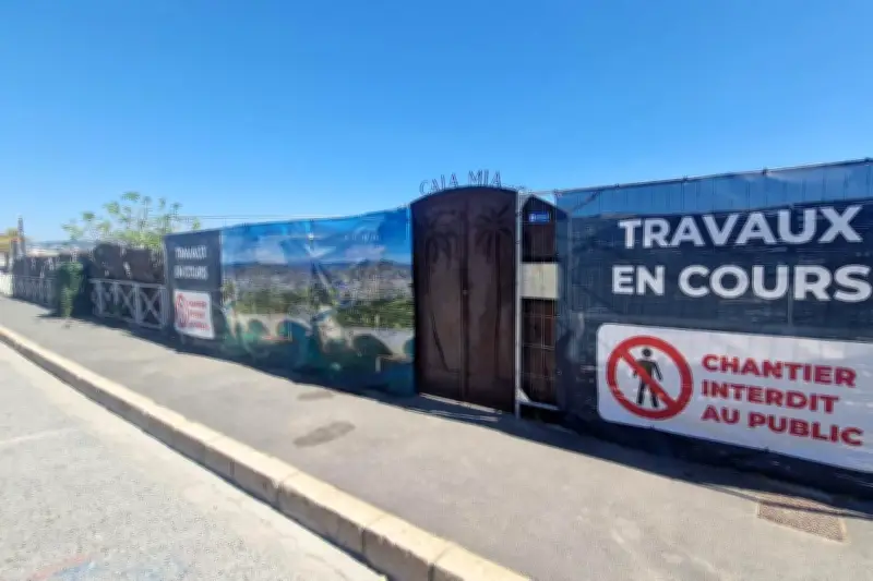 Mandelieu : la plage Cala Mia fermée cet été malgré des travaux de sécurisation