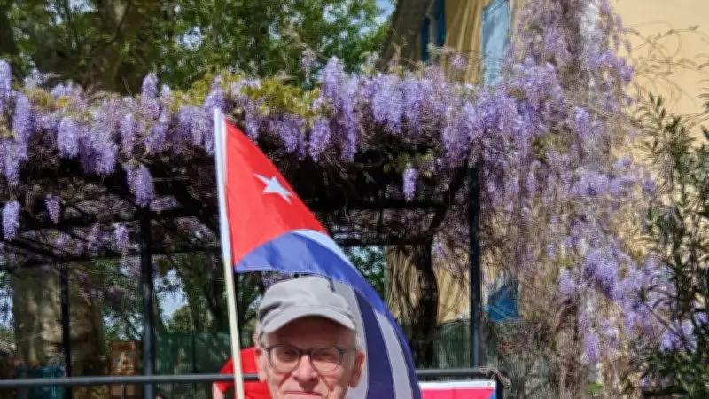 Manifestation dans l'Hérault pour la levée du blocus américain contre Cuba