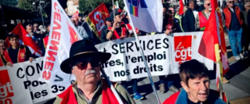Manifestation intersyndicale à Alès : 800 personnes dans les rues