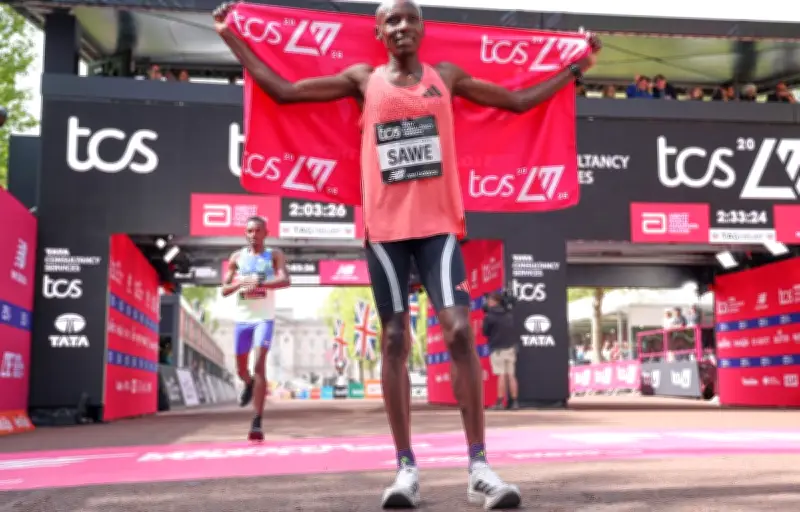 Marathon de Londres : deux athlètes passent sous la barre des deux heures