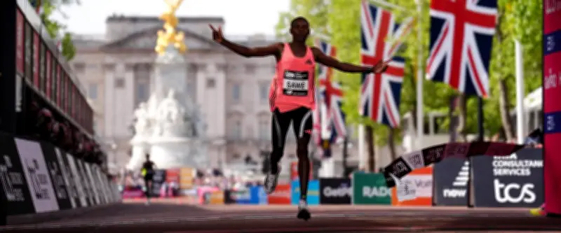 Marathon de Londres : Sabastian Sawe premier homme sous les 2 heures