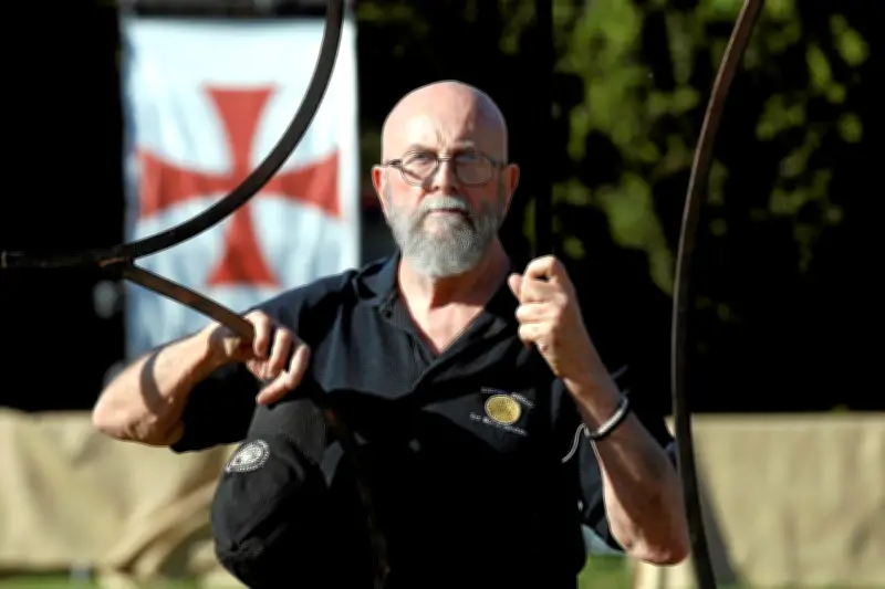 Marc Dagan, le sénéchal passionné qui incarne l'authenticité historique à Biot et les Templiers