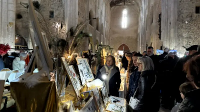 Marché de Noël de l'abbaye de Valmagne : 210 exposants et une ambiance féerique